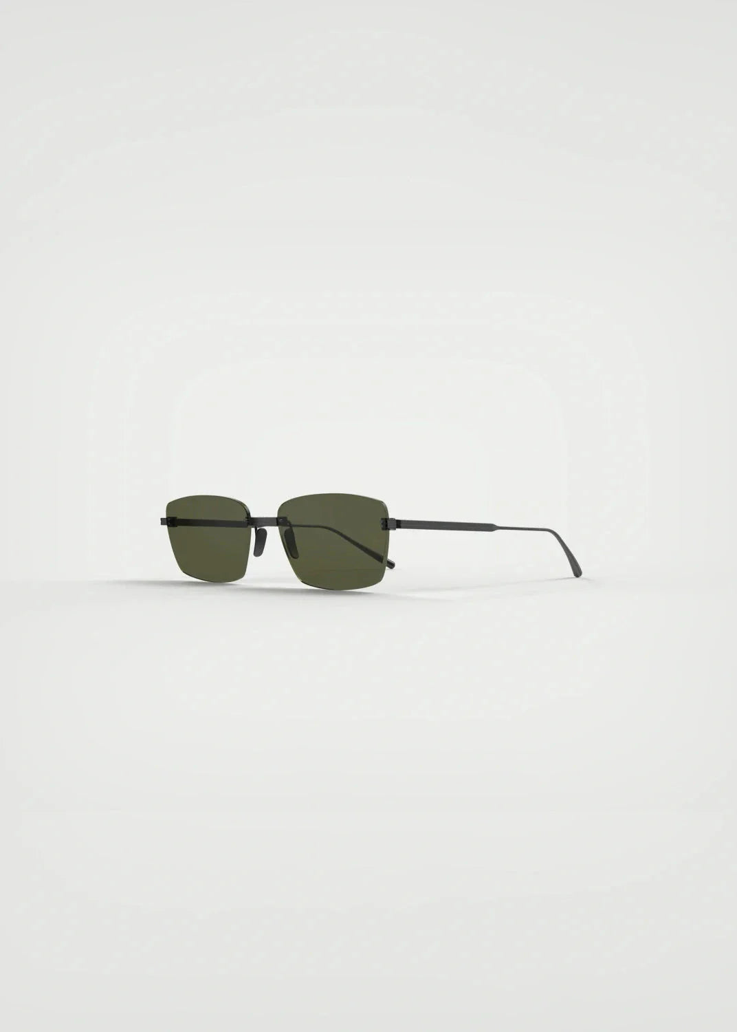 Rotate - 5. Squared Rimless Frame 1163533106 - 3106 Chimi X Black/dark Green Solbriller 