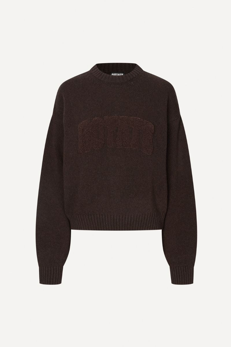 Rotate - Crewneck Sweater 1165121667 - 1667 Molé Strikbluser 