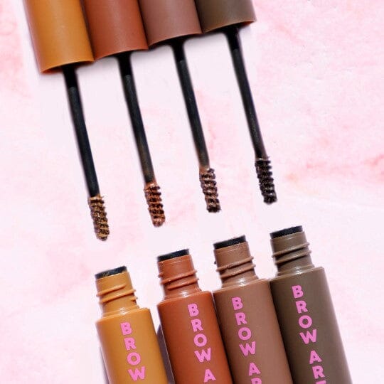 Rude Cosmetics - Brow Artist Brow Mascara - Black Brown