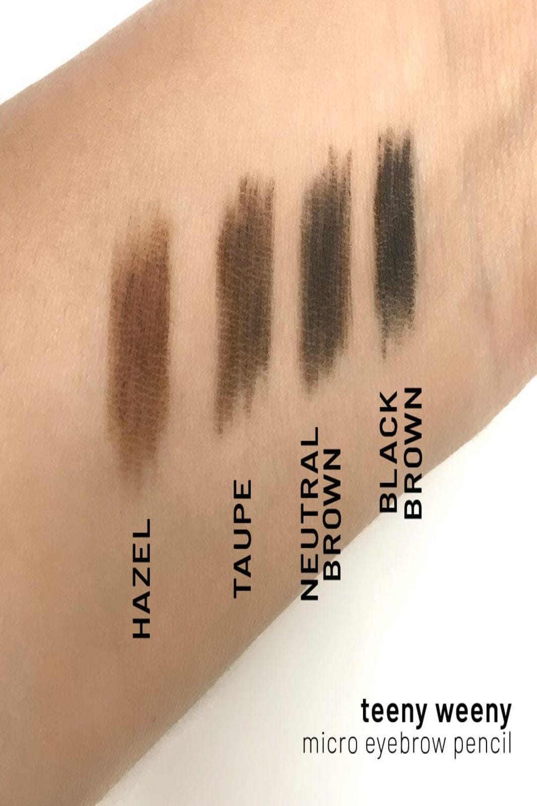 Rude Cosmetics - Teeny Weeny Micro Eyebrow Pen - Black Brown