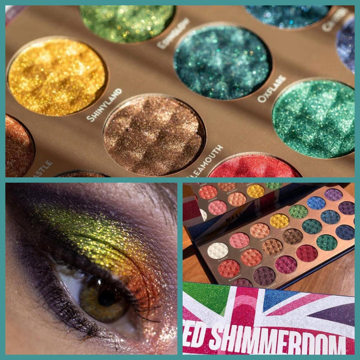 Rude Cosmetics - United Shimmerdom - 21 Shimmer Eyeshadow Palette
