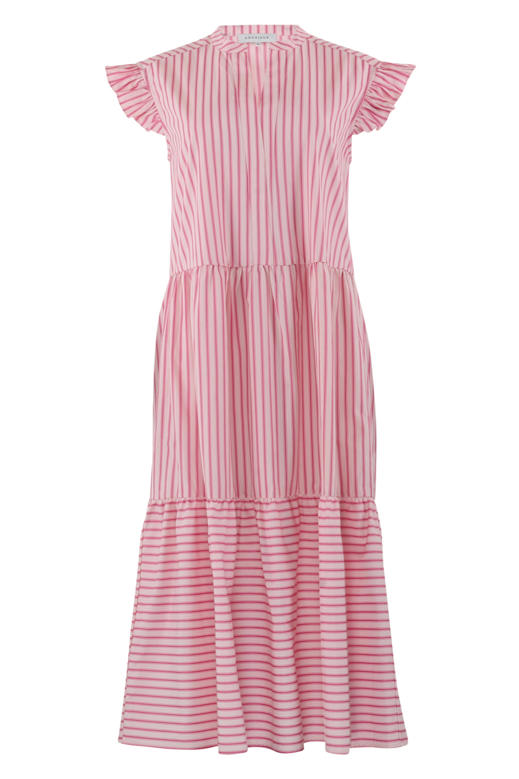 Voorbestelling - Continue - Bea Stripe Long 14795 - Pink Stripe