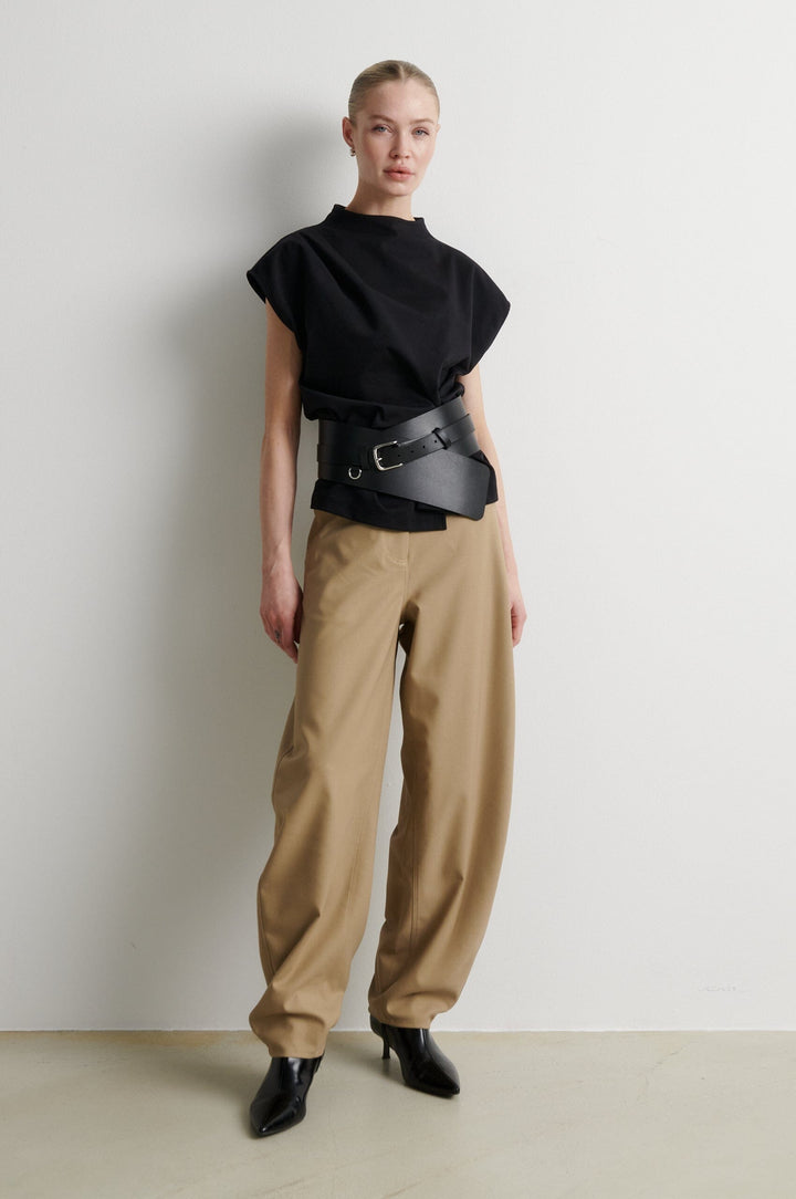 Second Female - Blink Barrel Trousers 61235 - 6004 Chinchilla Bukser 