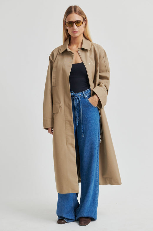 Second Female - Effye Coat 60586 - 6152 Petrified Oak Frakker 