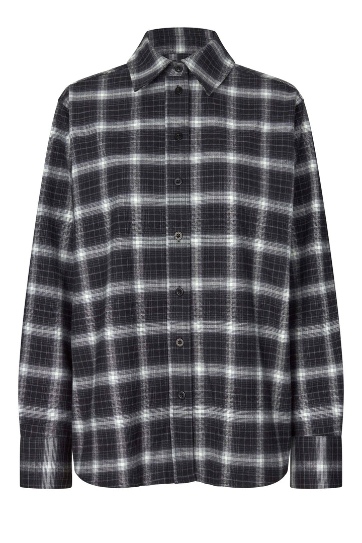 Second Female - Genola Shirt 60993 - 8001 Black Skjorter 