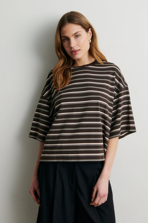 Second Female - Missie Tee 60855 - 6156 Demitasse T-shirts 