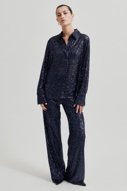 Second Female - Moonshine Trousers 57783 - 5994 Night Sky