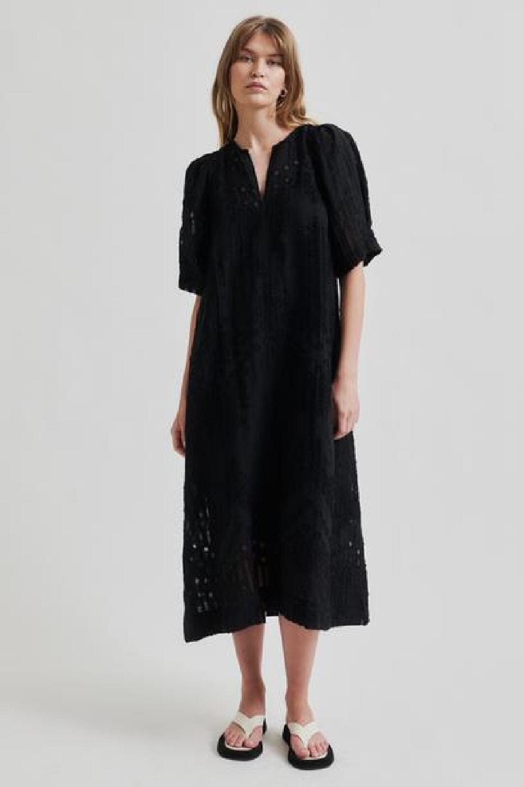 Second Female - Nete Dress 59394 - 8001 Black