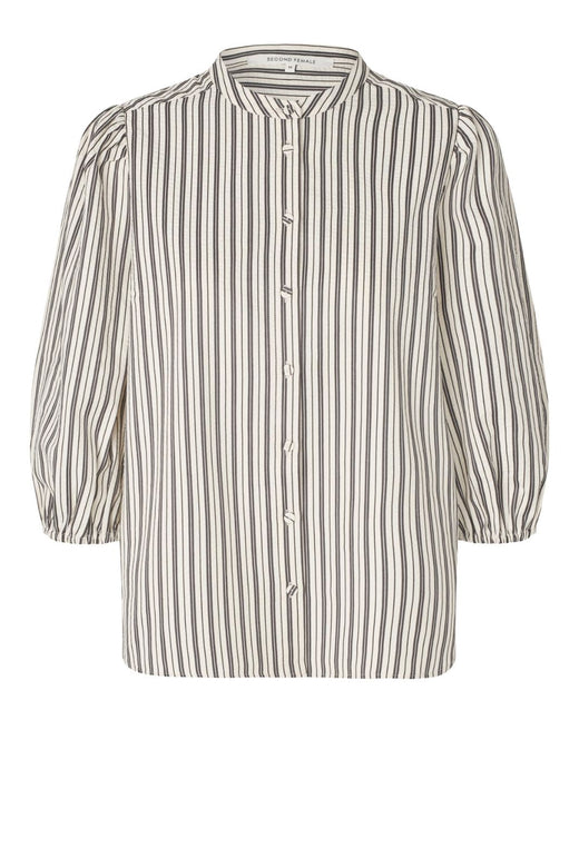 Second Female - Serifa Shirt 59636 - 8001 Black Skjorter 