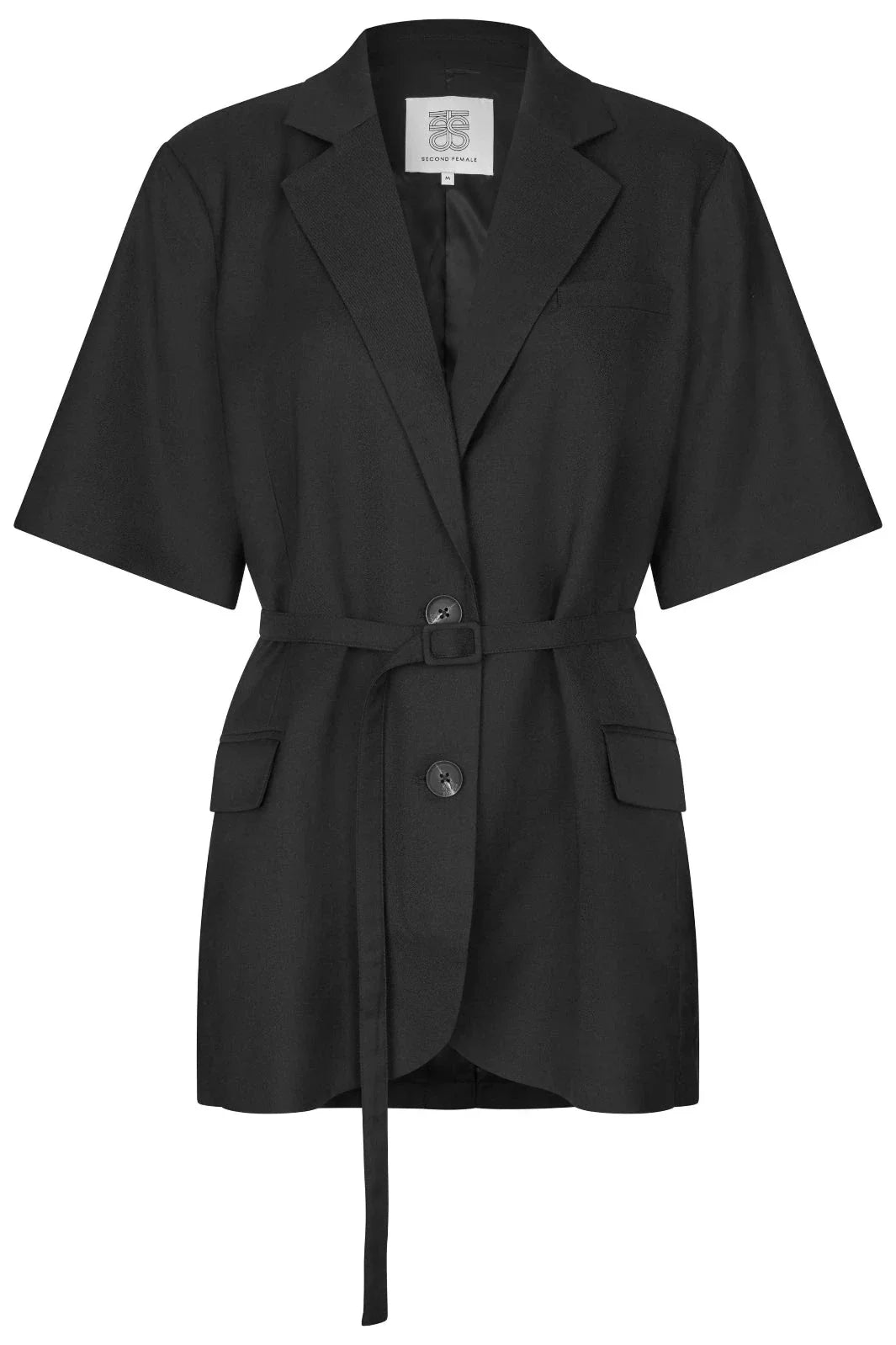 Second Female - Sharo New SS Blazer 60658 - 8001 Black Blazere 