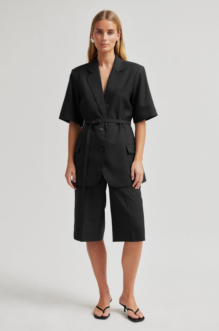 Second Female - Sharo New SS Blazer 60658 - 8001 Black Blazere 