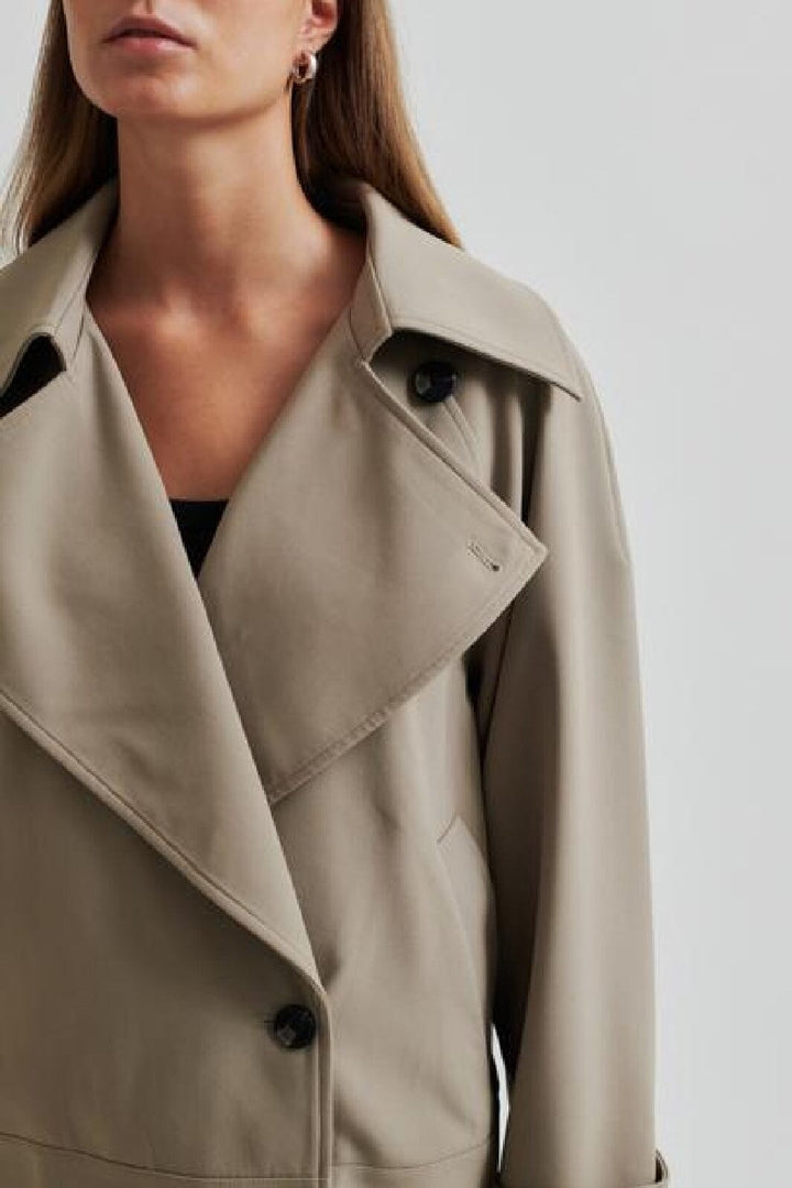 Second Female - Silvie Trench Jacket 59292 - 6138 Fallen Rock