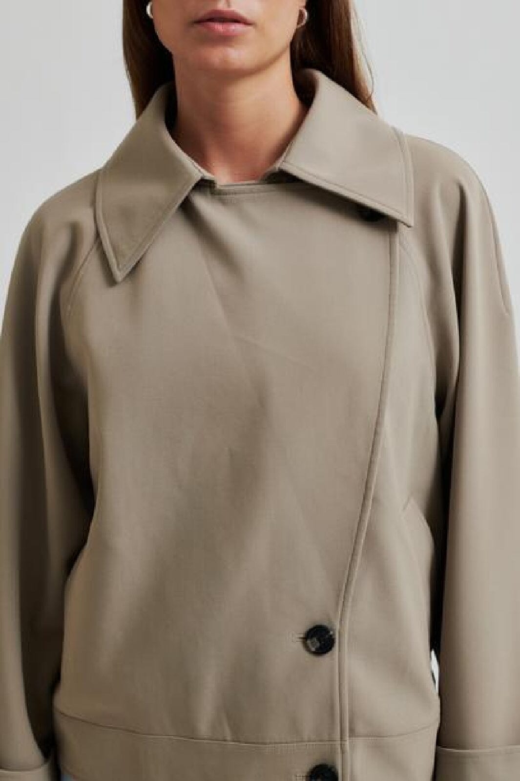 Second Female - Silvie Trench Jacket 59292 - 6138 Fallen Rock