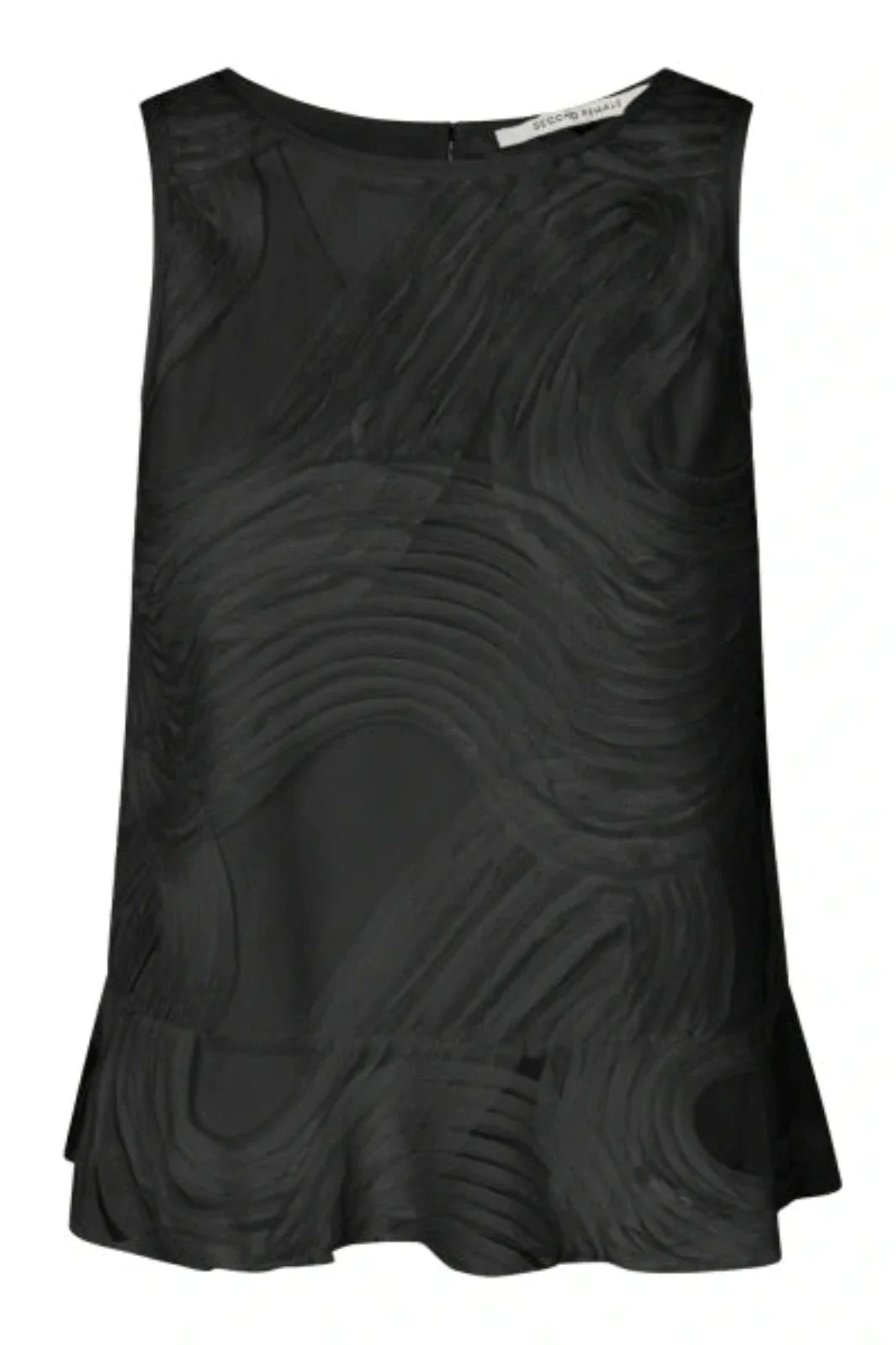 Second Female - Soalie Top 61088 - 8001 Black Toppe 