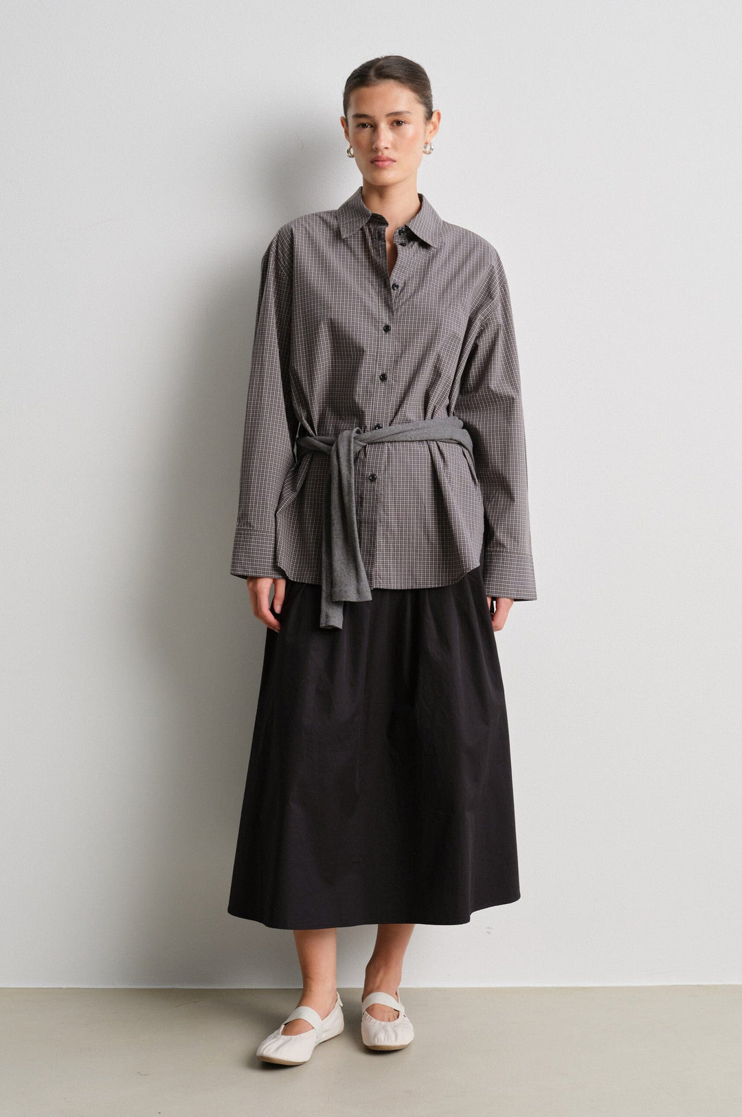 Second Female - Sorin Shirt 61932 - 4065 Asphalt 