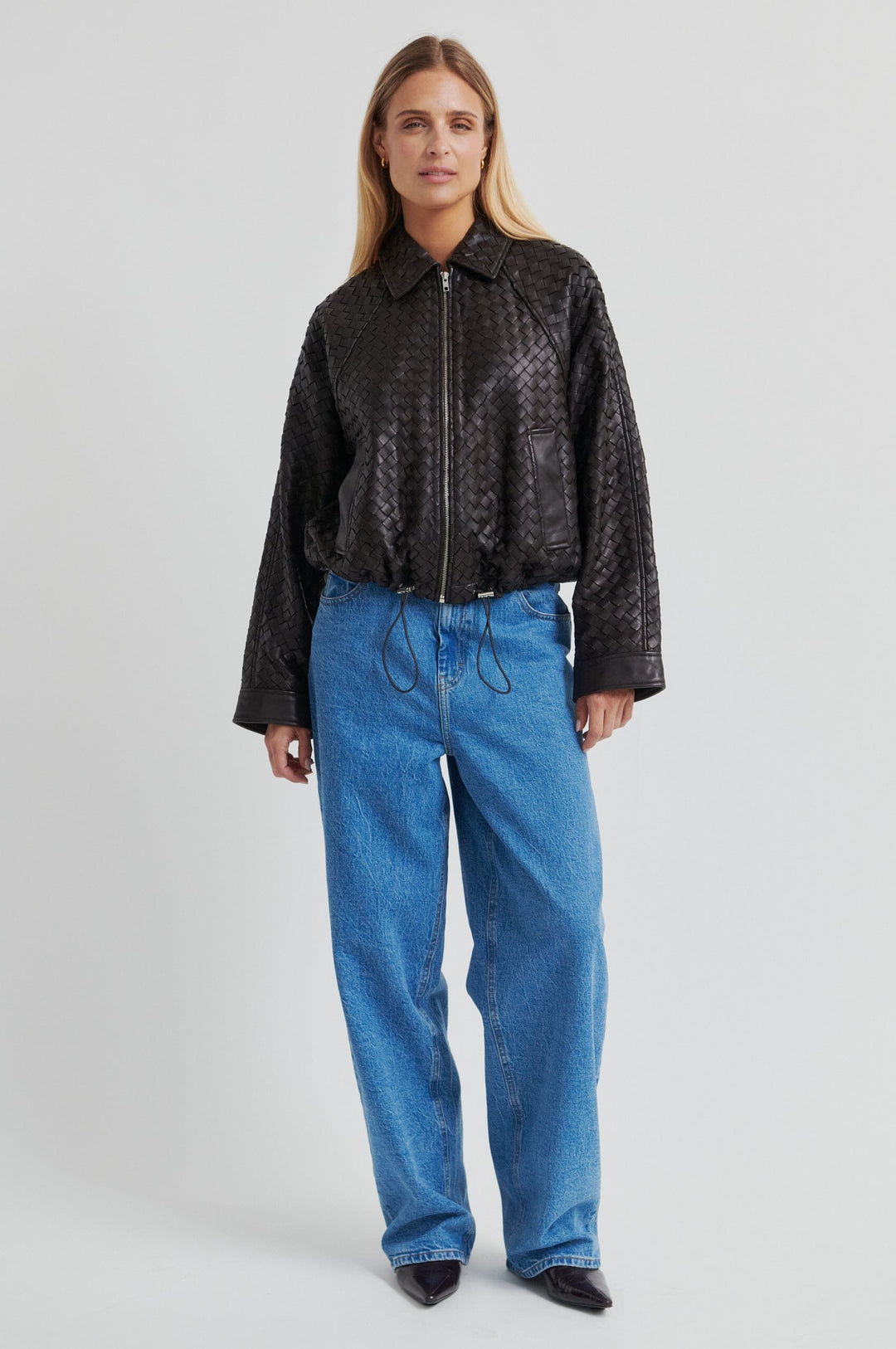 Second Female - Vermont Leather Jacket 60383 - 6150 Chocolate Torte Jakker 