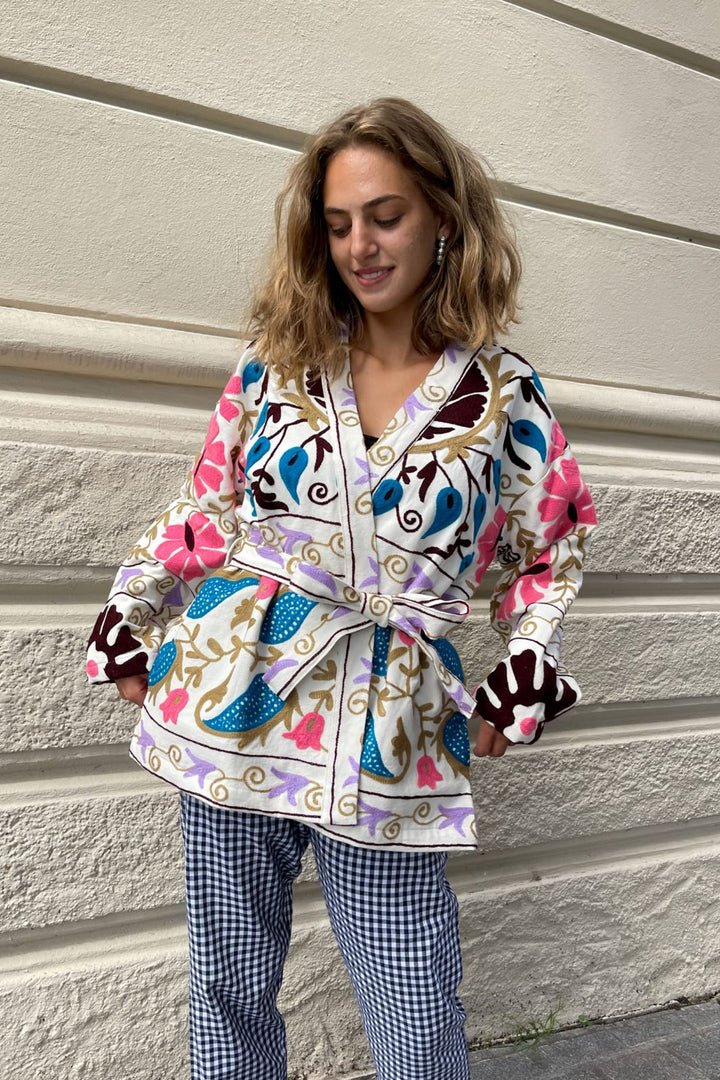 Sissel Eddelbo - Marlene Suzani Jacket SE 423 - Peach Blossom