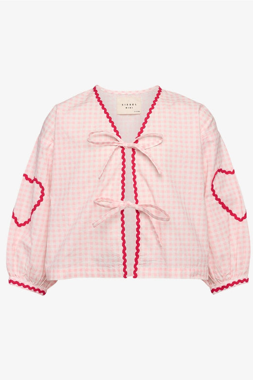 Sissel Edelbo - Astrid MINI Top SE 1513 - Pink Checks