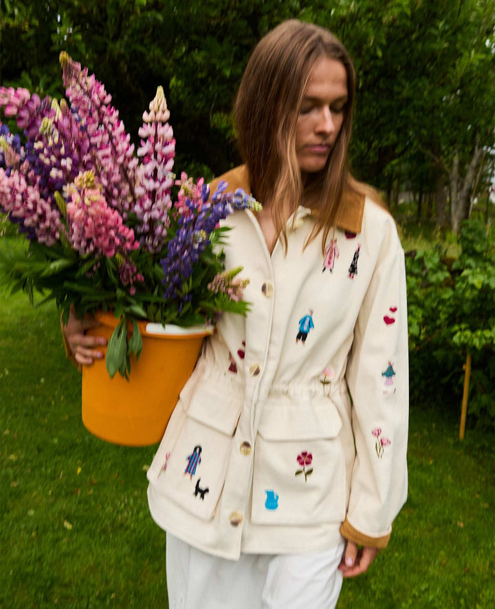 Sissel Edelbo - Cara Jacket SE 1762 - White Swan Jakker 