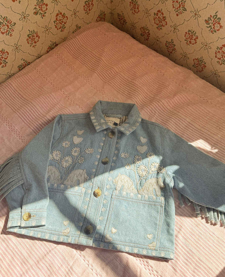 Sissel Edelbo - Christer MINI Jacket SE 1850 - Denim Jakker 