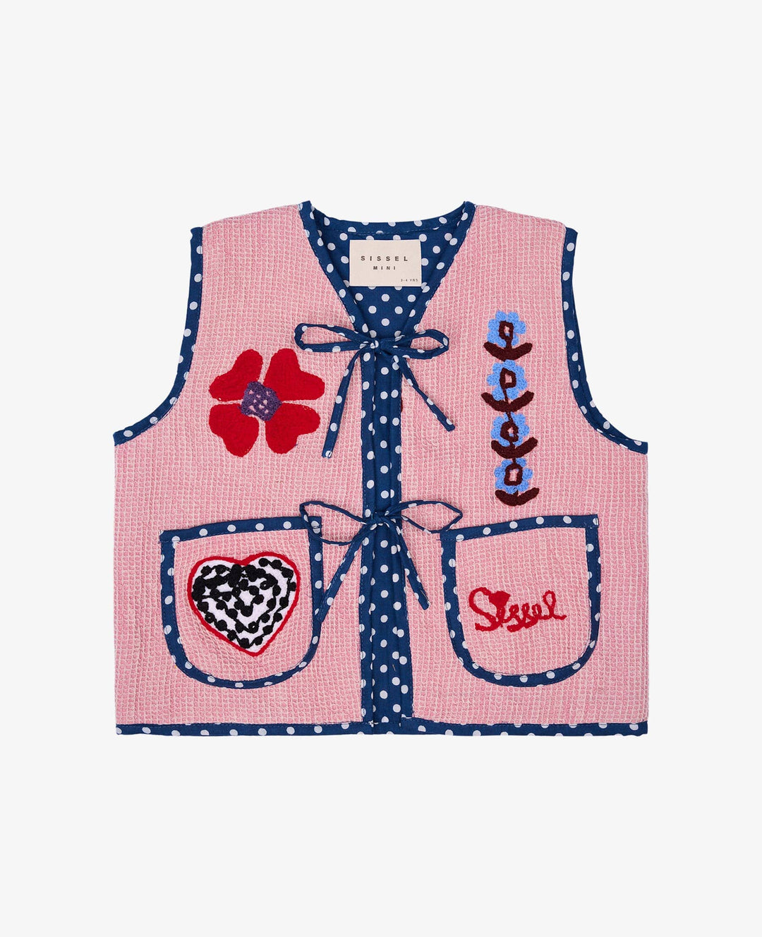 Sissel Edelbo - Clio MINI Vest SE 1853 - Rose Veste 