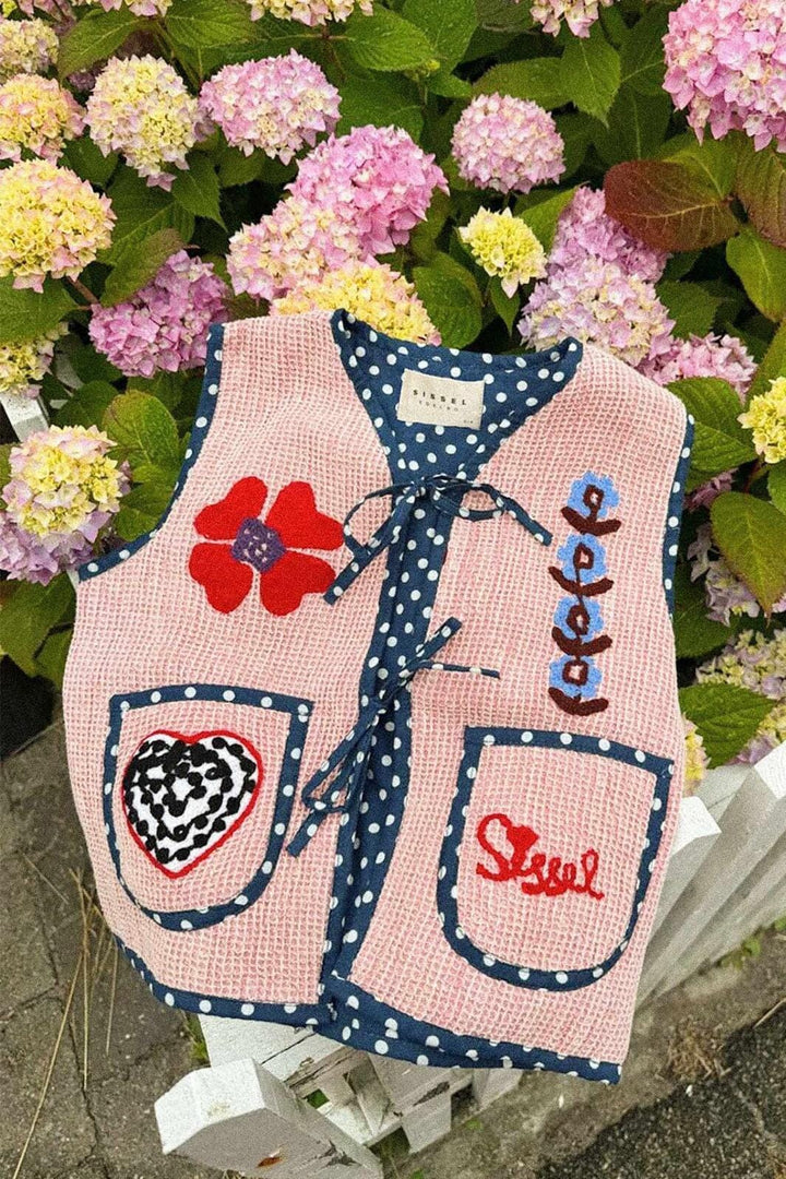 Sissel Edelbo - Clio MINI Vest SE 1853 - Rose Veste 