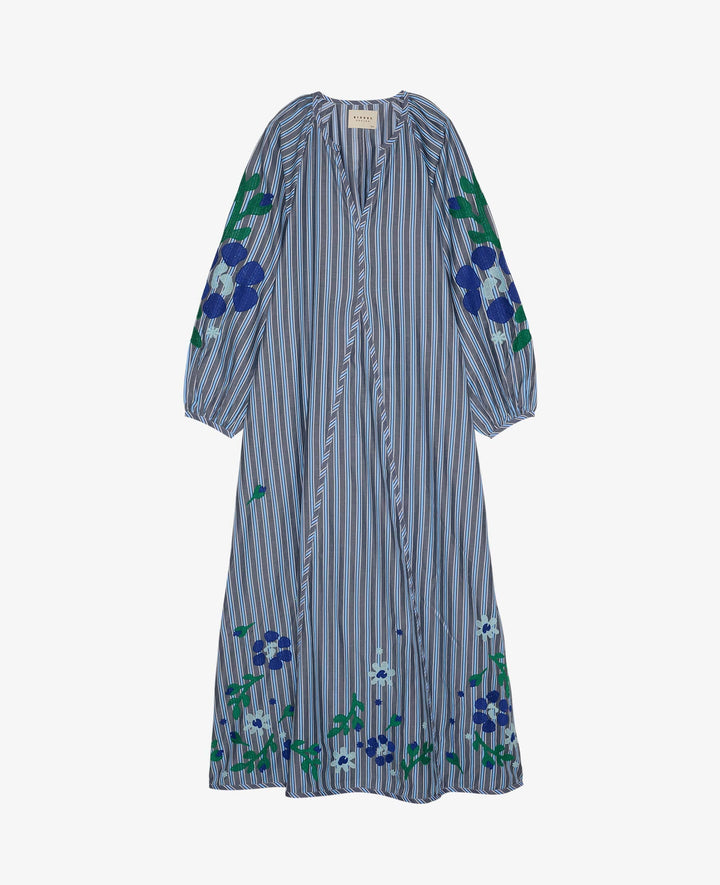 Sissel Edelbo - Fran Dress Se 2016 - Grey Stripes Kjoler 