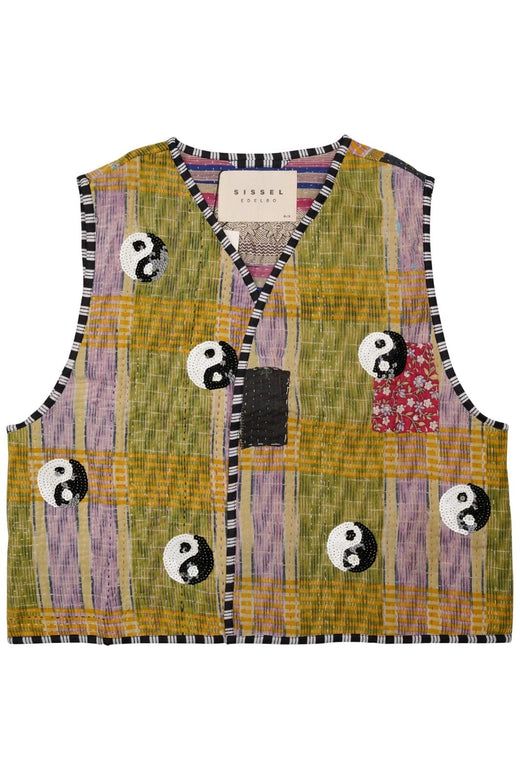 Sissel Edelbo - Gro Sequins Vest SE 1457-1 - Yin & Yang No. 63