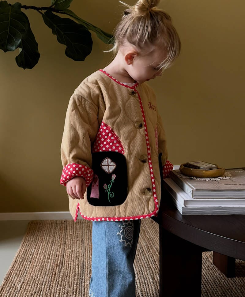Sissel Edelbo - Lou Mini Jacket Se 2048 - Mushroom Dream Jakker 