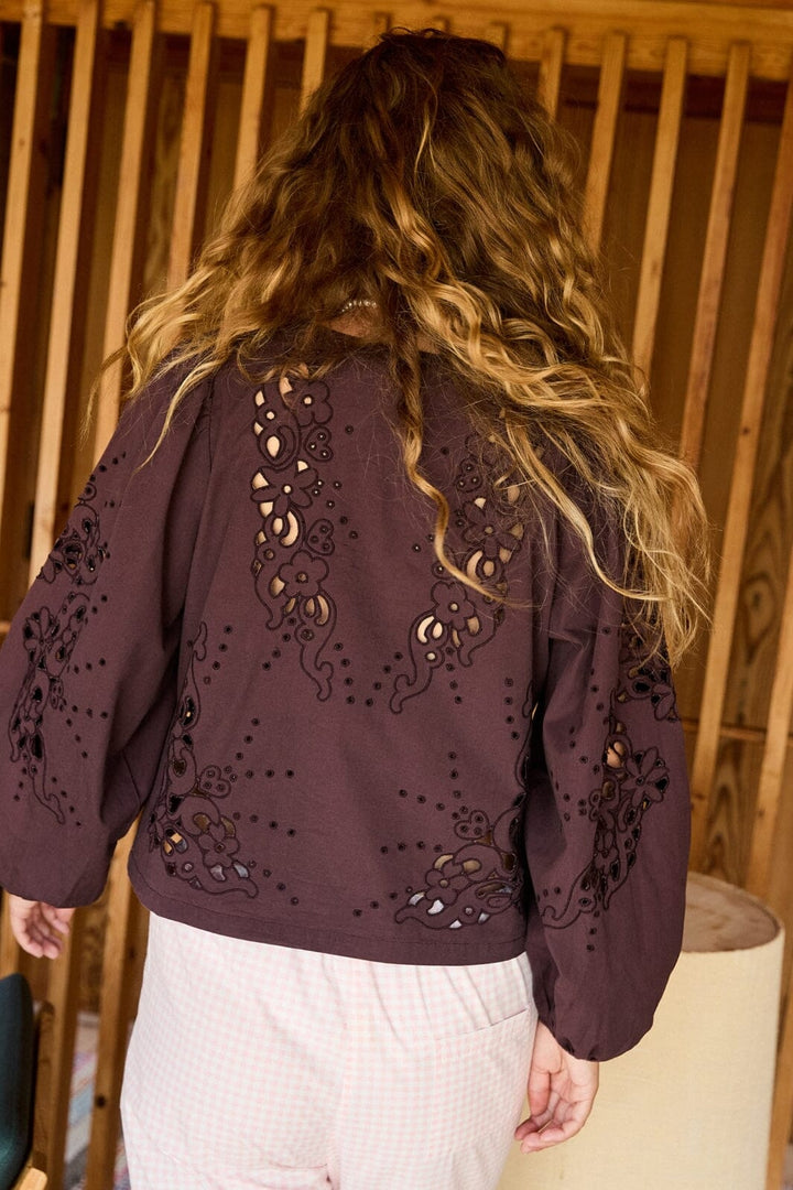 Sissel Edelbo - Magdalena Top SE 1391 - Seal Brown