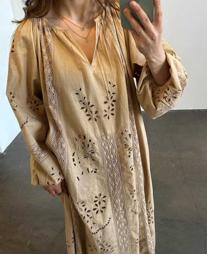 Sissel Edelbo - Mila Dress SE 1684 - Beige