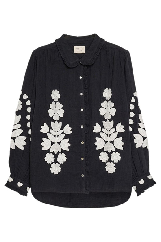 Sissel Edelbo - Rae Shirt SE 1748 - Black Bluser 