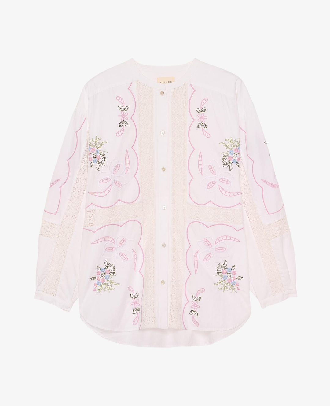 Sissel Edelbo - Sada Shirt SE 1789 - White Pastel Skjorter 