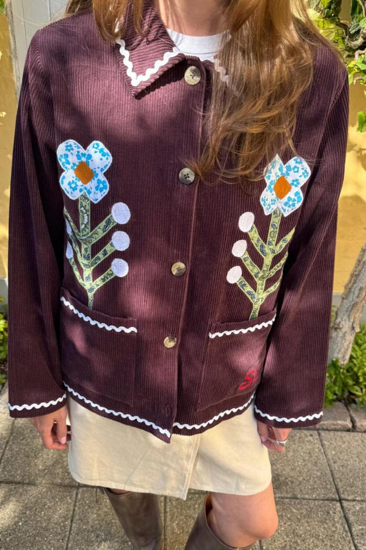 Sissel Edelbo - Twiggy Jacket SE 1887 - Eggplant