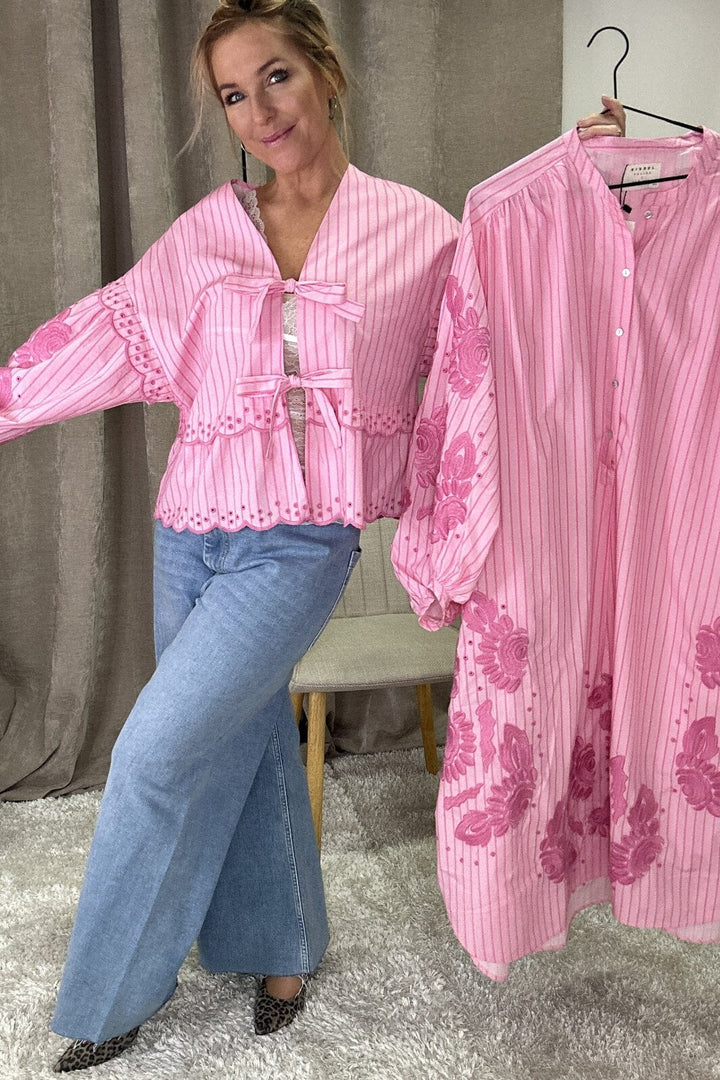 Sissel Edelbo x Molly&My - Martha Top SE 972.5 - Printed Stripes