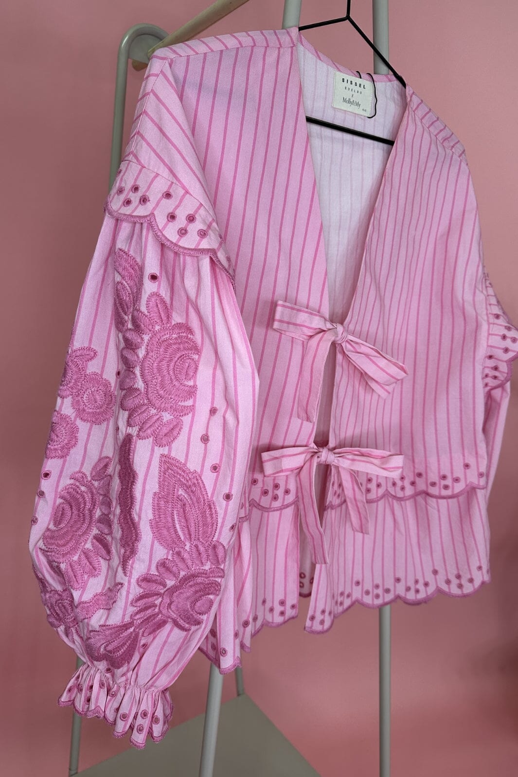 Sissel Edelbo x Molly&My - Martha Top SE 972.5 - Printed Stripes