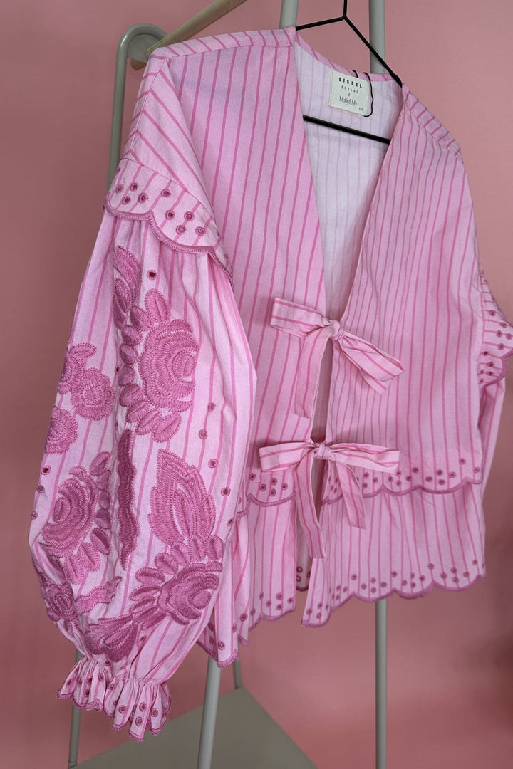 Sissel Edelbo x Molly&My - Martha Top SE 972.5 - Printed Stripes