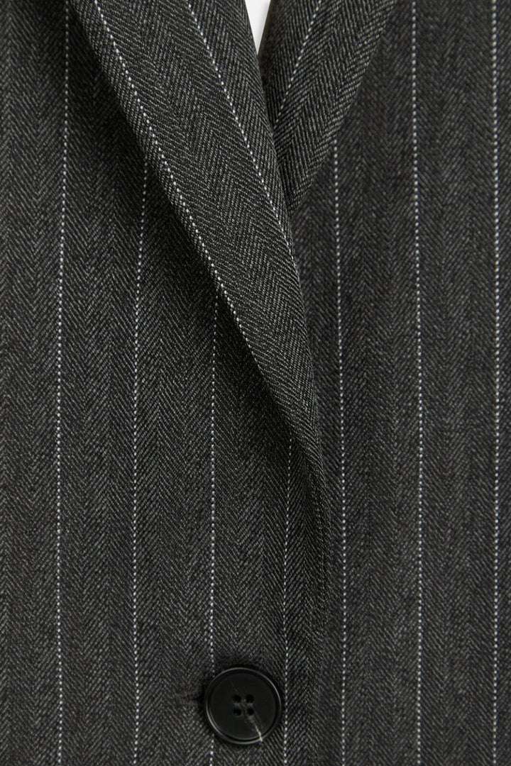 Sisters Point - Elai-Oversize - D. Grey Pinstripe