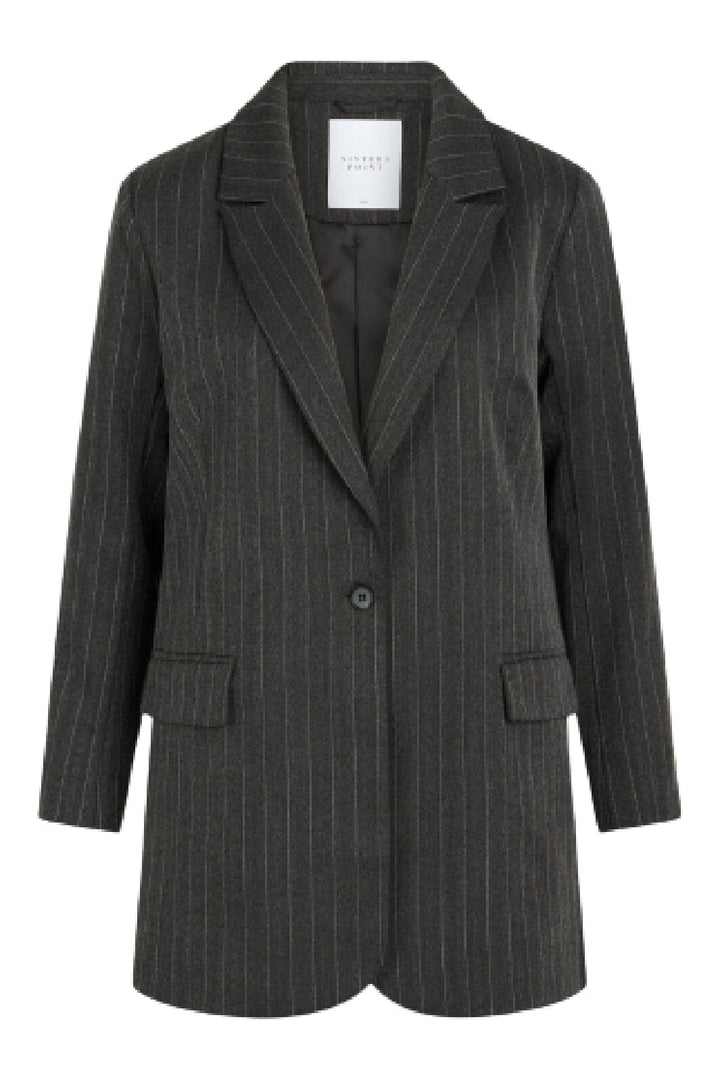 Sisters Point - Elai-Oversize - D. Grey Pinstripe