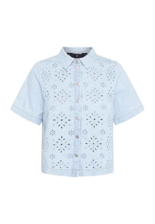 Sisters Point - Elsana-Sh1 19241 - 911 - Light Blue Skjorter 