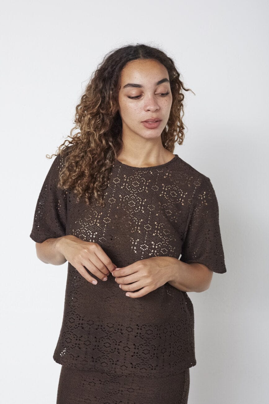 Sisters Point - Elsia-Ss 19237 - 222 - D. Chocolate Bluser 