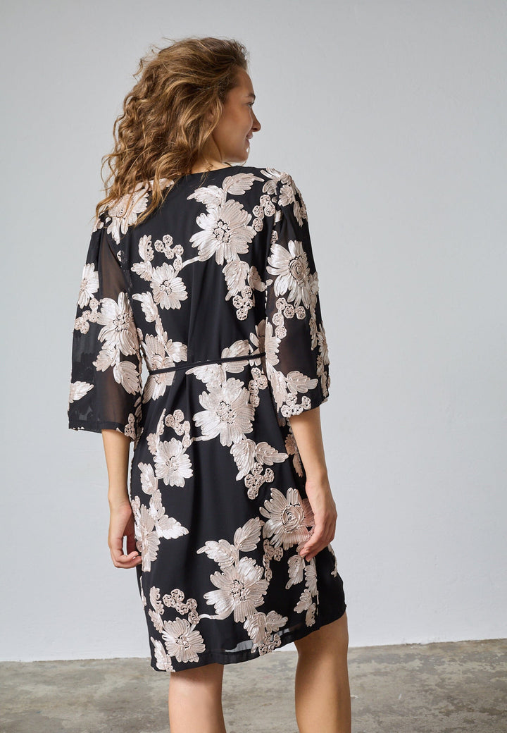 Sisters Point - Emore-Dr 19348 - 811 - Black/Champagne Kjoler 