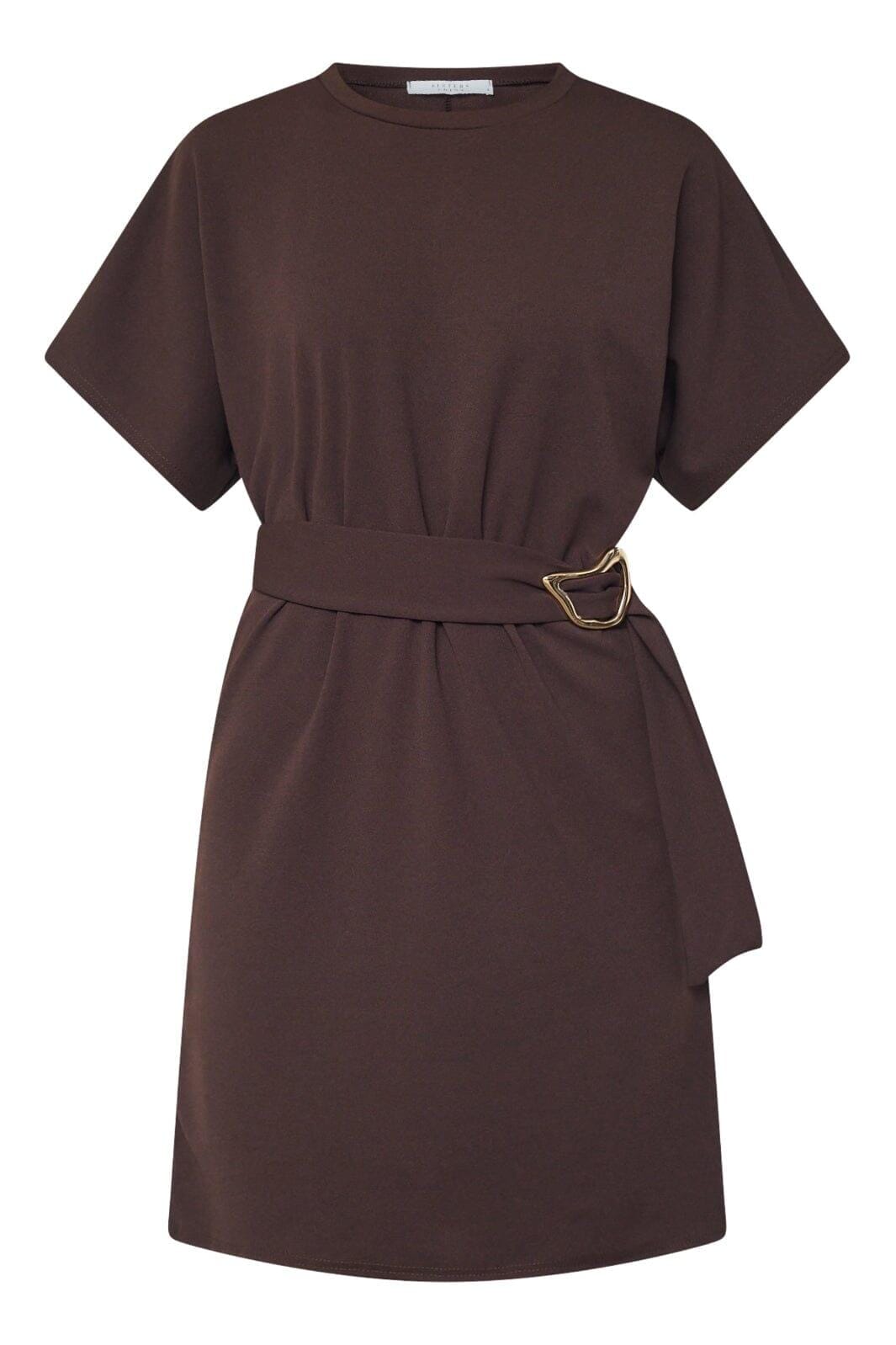 Sisters Point - Gelia-Dr2 19599 - 222 - D. Chocolate Kjoler 