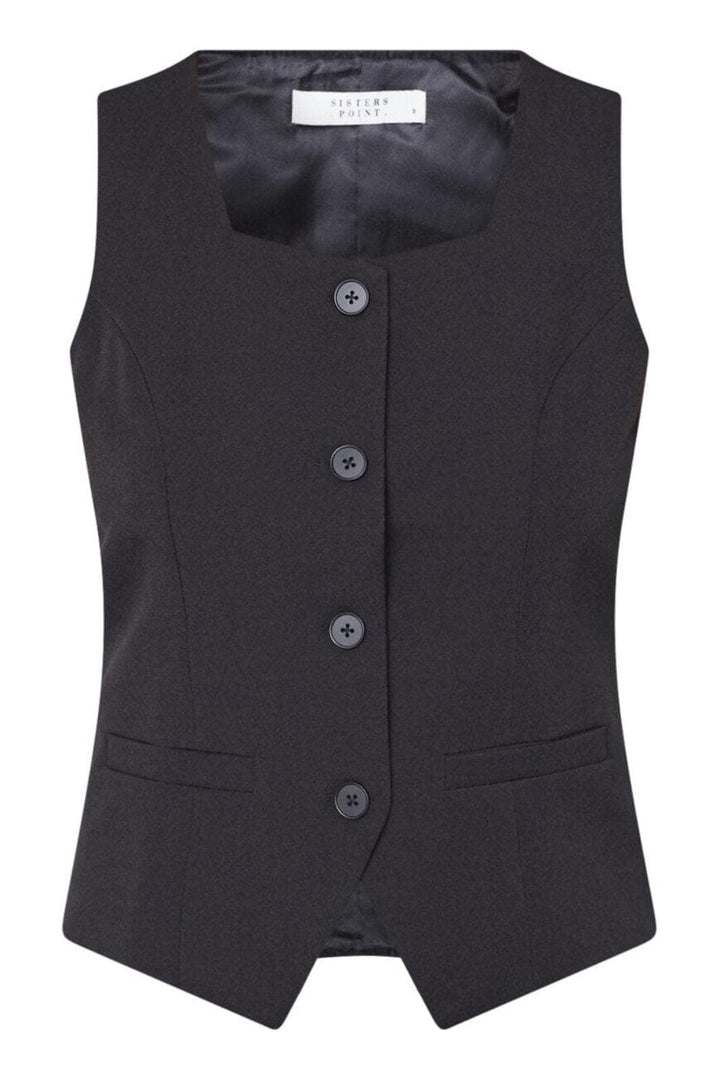 Sisters Point - Gema-Ve1 19375 - 000 - Black Veste 