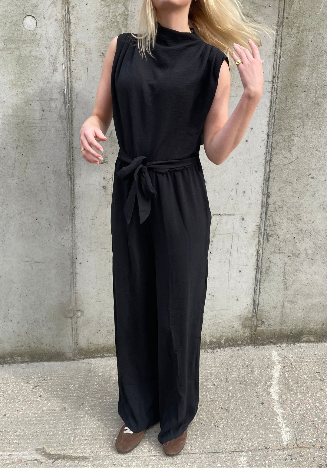 Sisters Point - Guto-Ju - 000 Black Buksedragter 