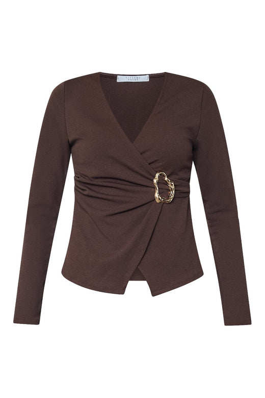 Sisters Point - Kevela-Top 19395 - 222 - D. Chocolate Blazere 