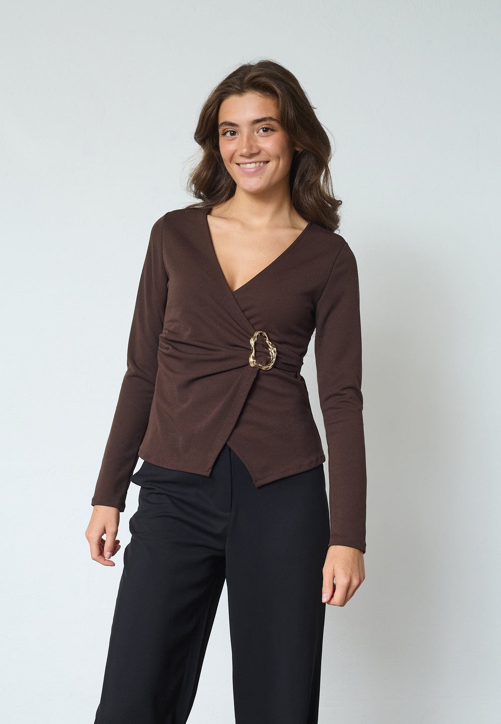 Sisters Point - Kevela-Top 19395 - 222 - D. Chocolate Blazere 