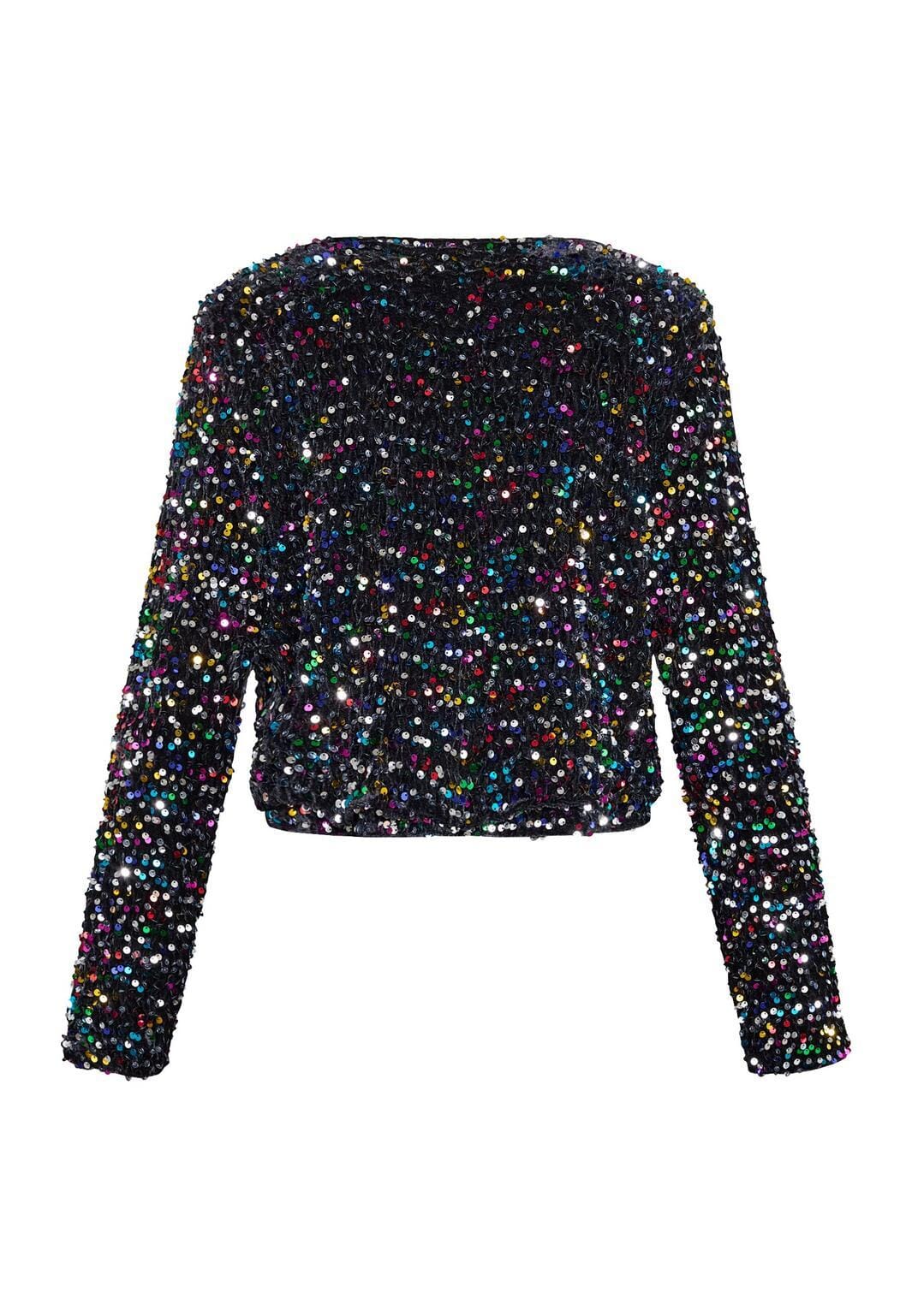 Sisters Point - Nell-Top.Ls2 19002 - 003 - Black Multi Bluser 