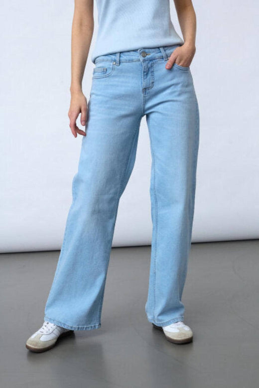 Sisters Point - Owi-Mid.W 19245 - 911 - Light Blue Jeans 