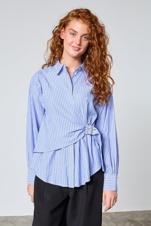 Sisters Point - Spetapa-Sh 19404 - 830 - Blue Stripe Skjorter 